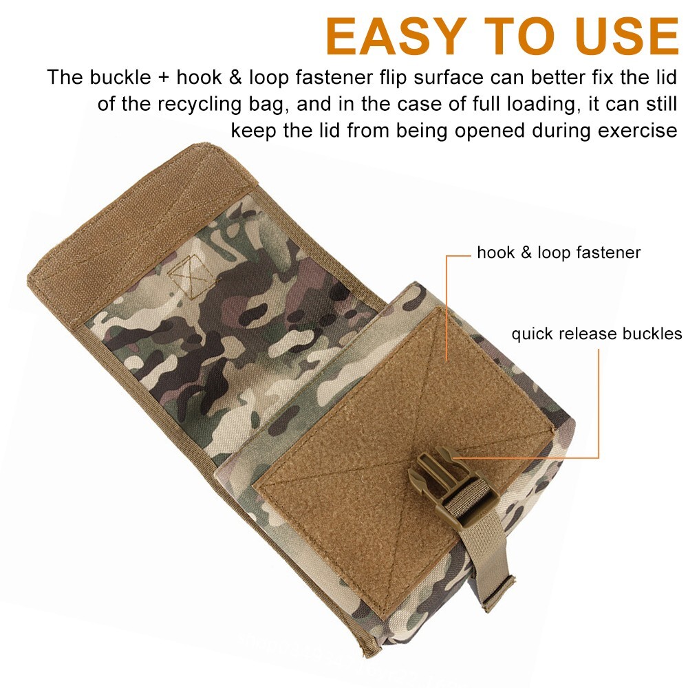 Molle Pouches Multi-Purpose Compact Tactical Compact Water-Resistant EDC Pouch