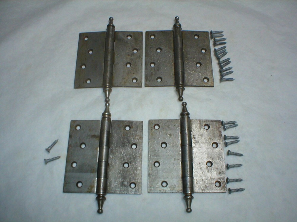 Antique Steeple 4 1/2" Hinge Pair