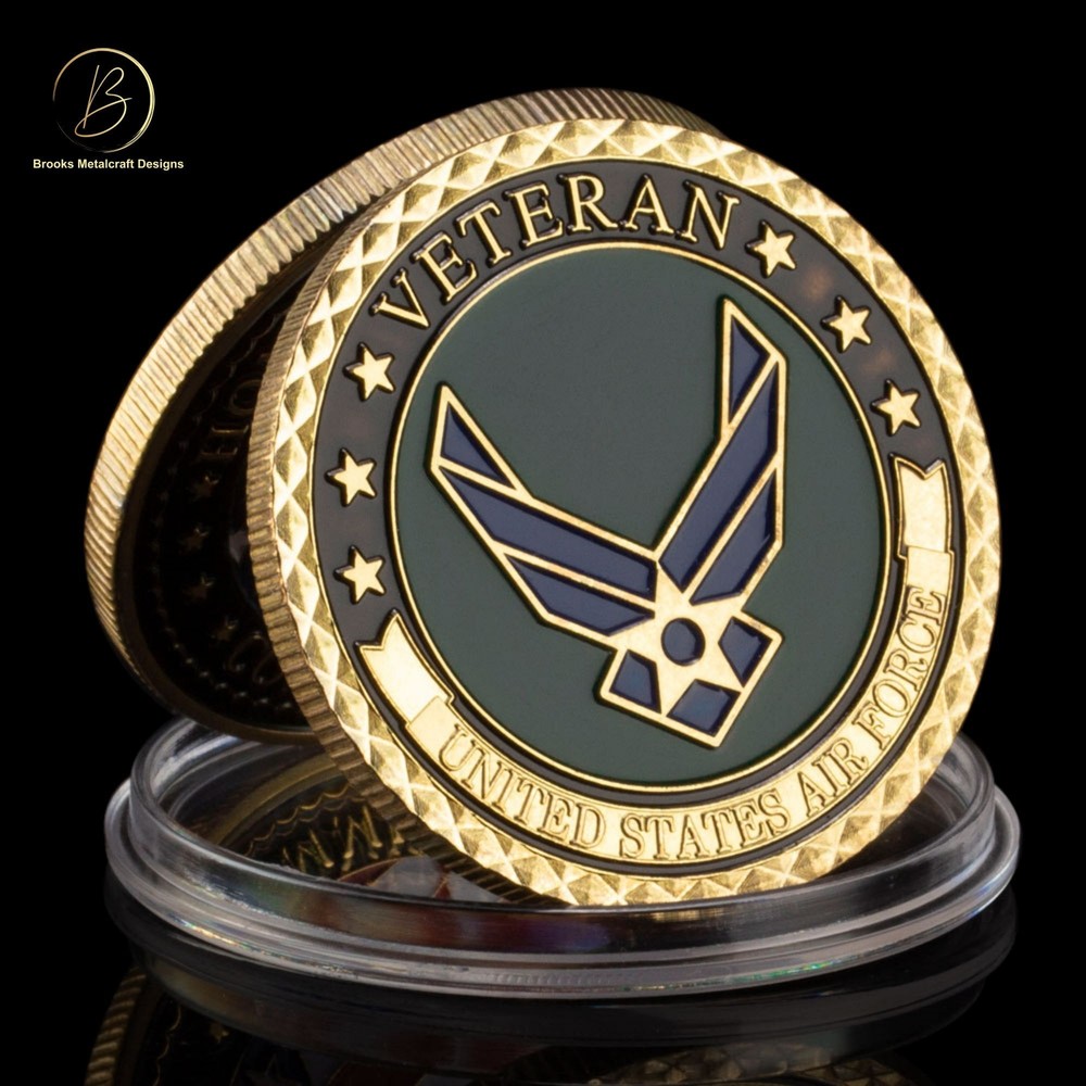 Air Force Veteran Challenge Coin