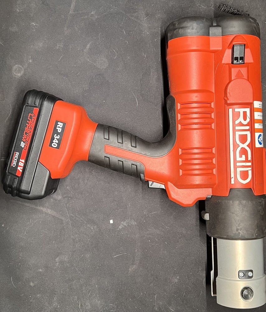 RIDGID RP340 Press Tool – Includes Battery Only