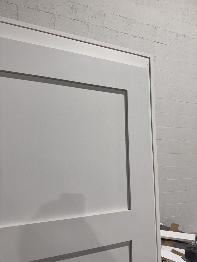 Shaker Style Solid Core Interior Door One Panel (6.8ft)