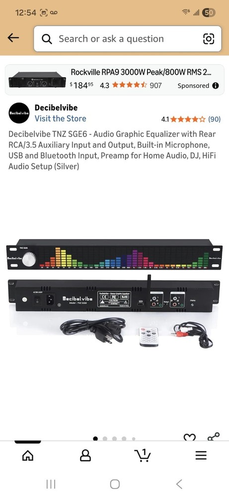 Geek Tone Audio Graphic Equalizer