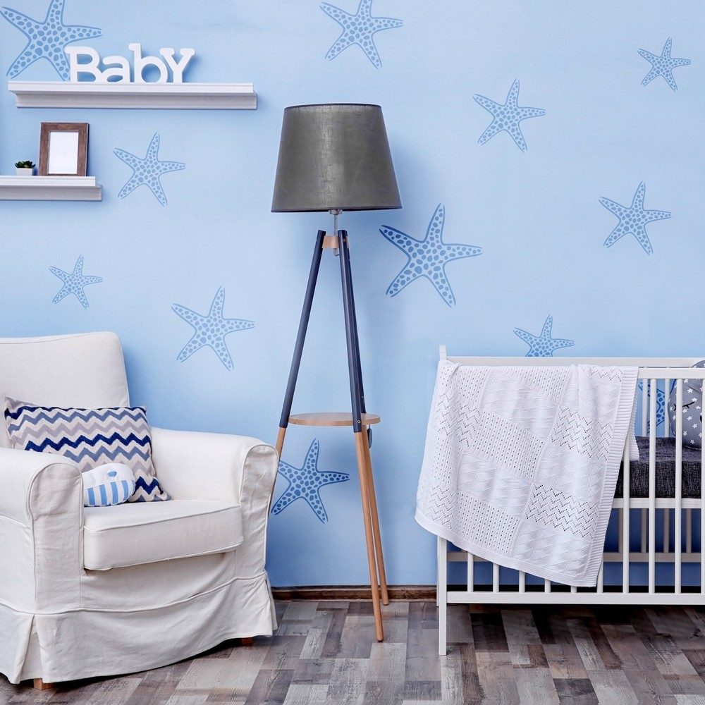 KIDS Reusable Plastic Stencils (5 pcs) // STARFISH