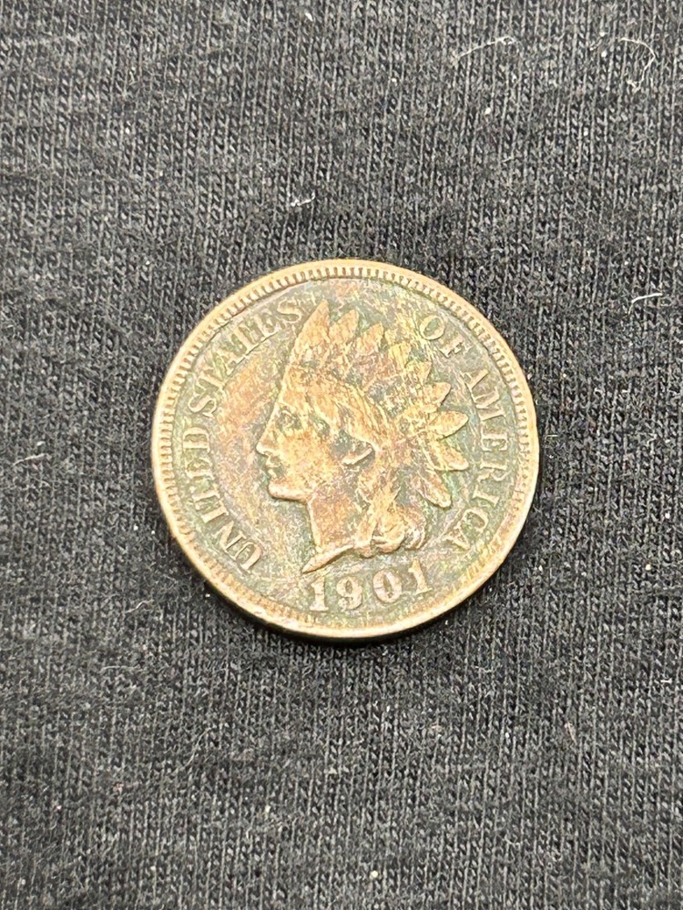 1901 INDIAN HEAD CENT