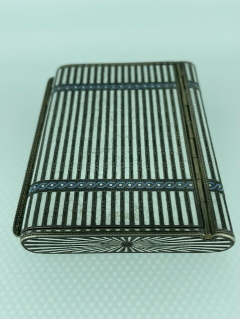 19th Century Austrian enamel cigarette case