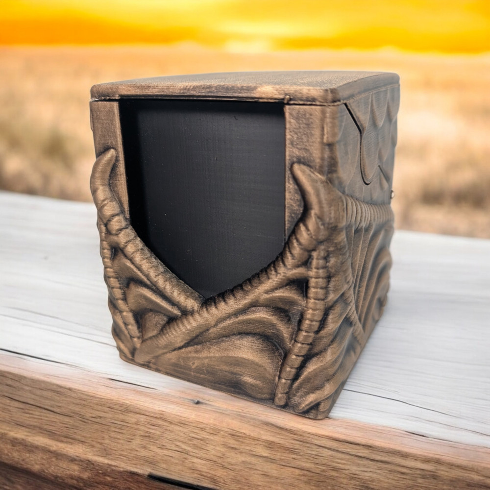 Dragon Wings Card Deck Box Magic the Gathering Commander Storage RPG Card Holder
