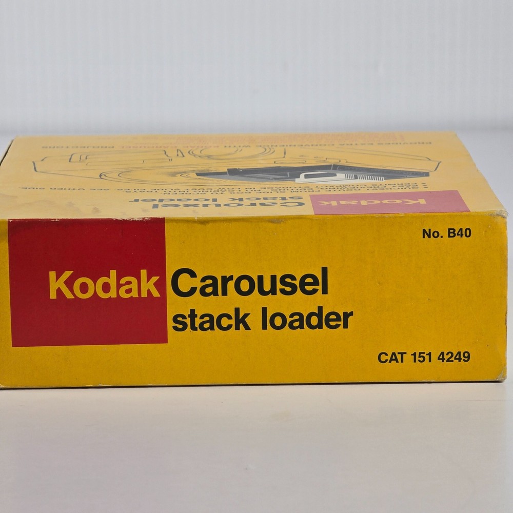Original Kodak Carousel Slide Projector Stack Loader B40