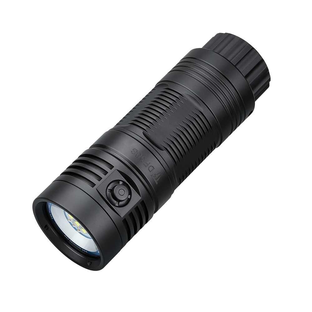 Trustfire DF50S Kit 6500LM TypeC Diving Light Scuba Flashlight 70M Waterproof