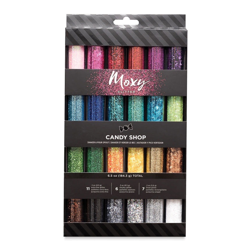American Crafts Moxy Glitter - Candy Shop