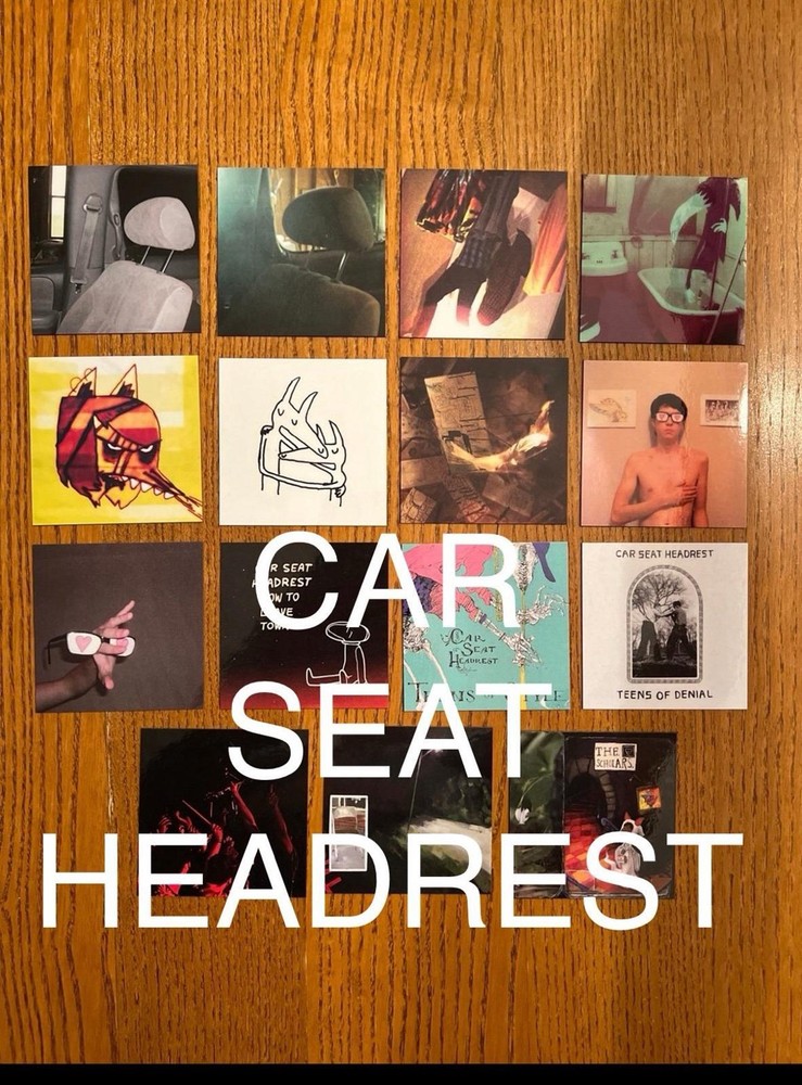 Car Seat Headrest fridge magnets