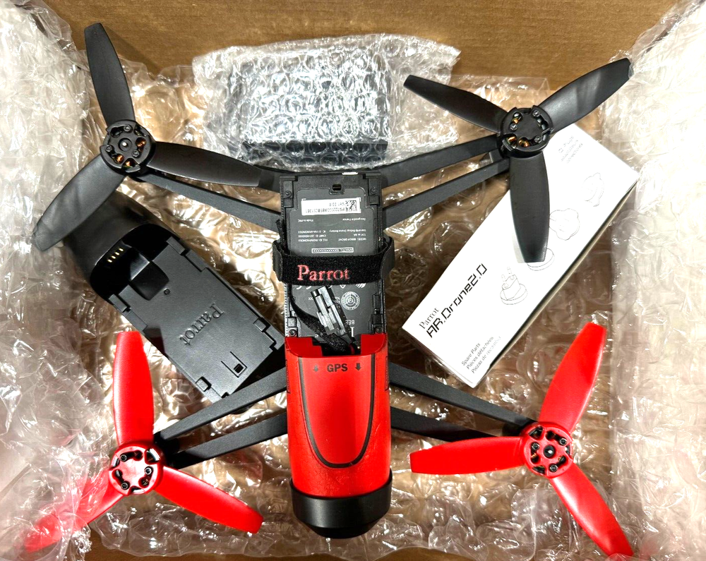Parrot Bebop Drone Quadcopter - Red