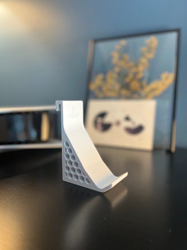 PS5 DualSense Controller Stand Hanging Mount | 3D Printed Top Mount Clip