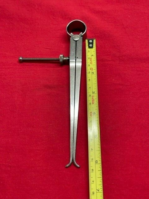 Starrett 74A-6 Fay Spring Type Inside Caliper, Solid Nut 6" IN STOCK