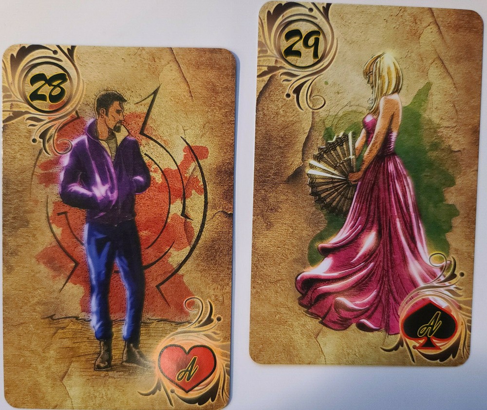Оракул Ленорман "Золотая Сова" Oracle Lenormand "Golden Owl" Deck Tarot