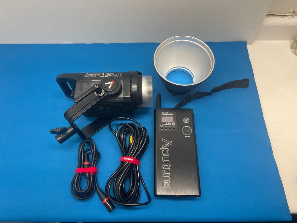 Aputure Light Storm LS C120D II LED Light with Carrying Case, Cables & More!
