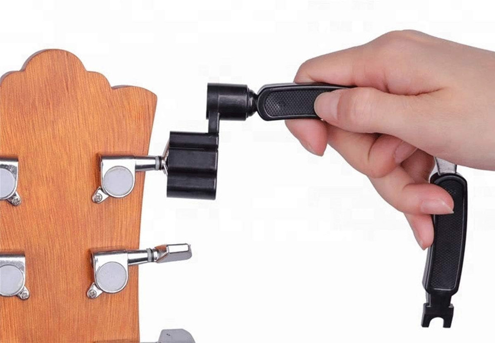 Black Nylon Classical Guitar Strings 2 Sets 3 1 Restringing Tool Winder