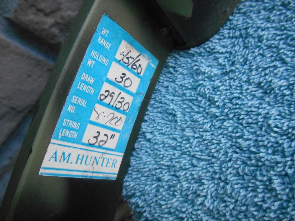 VINTAGE American Archery AM Hunter Compound Bow