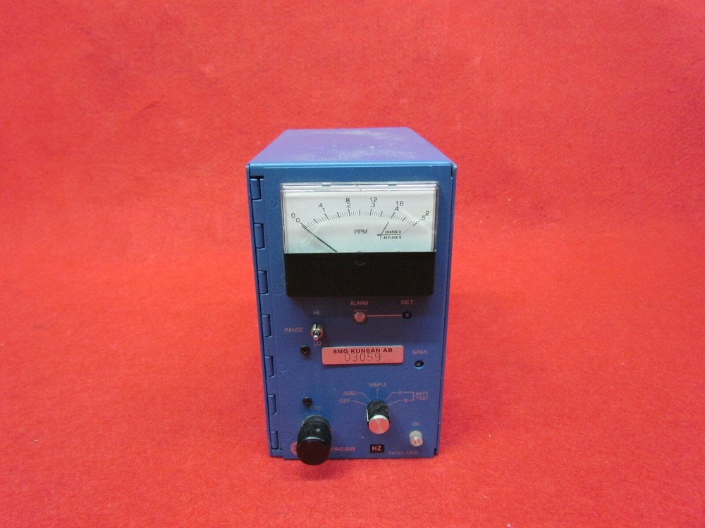 Interscan , Series 4000 , HZ , Gas Analyzer
