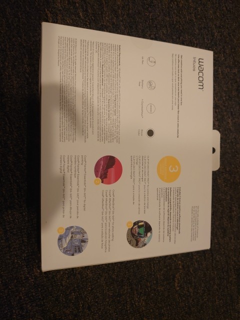 UNOPENED Wacom Intuos CTL-4100 Small Drawing Tablet - Black