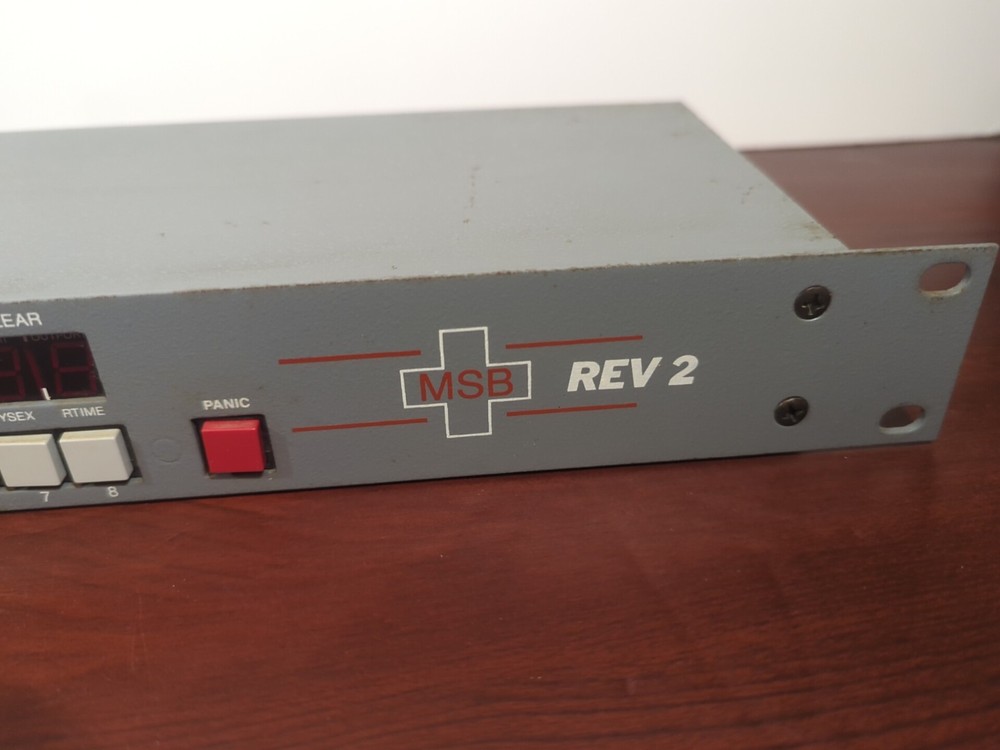 JL Cooper Electronics MSB Plus Rev 2 MIDI Router UNTESTED No Power Cord