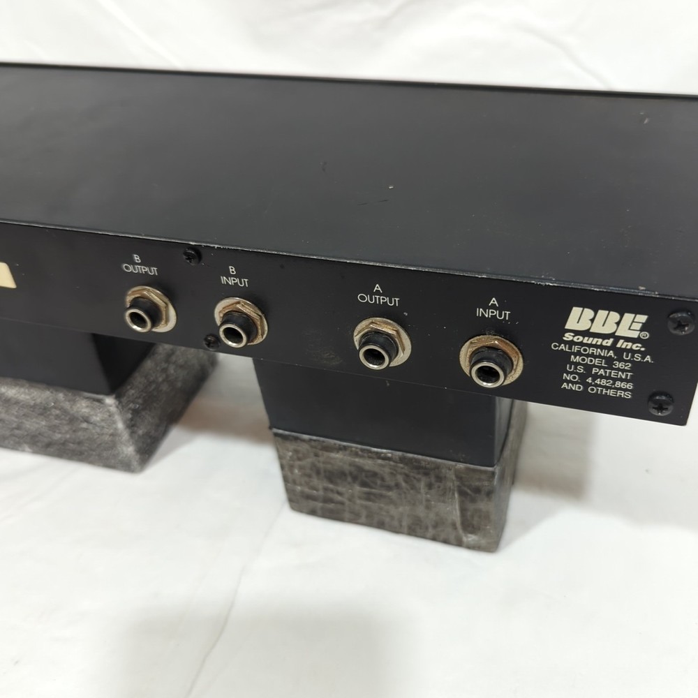 BBE 362 Sonic Maximizer 2-Channel Rack Mount Signal Processor Enhancer ■ TESTED