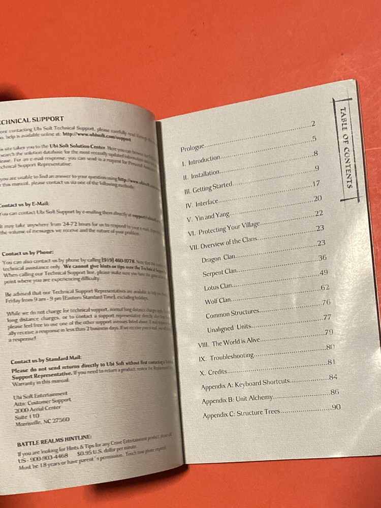 Battle Realms by Ubisoft User Manual- [PC Game , 2001]