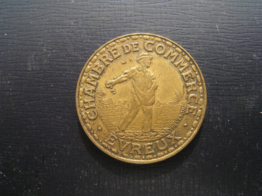 Chambres de Commerce - Evreux 1 Franc 1922.