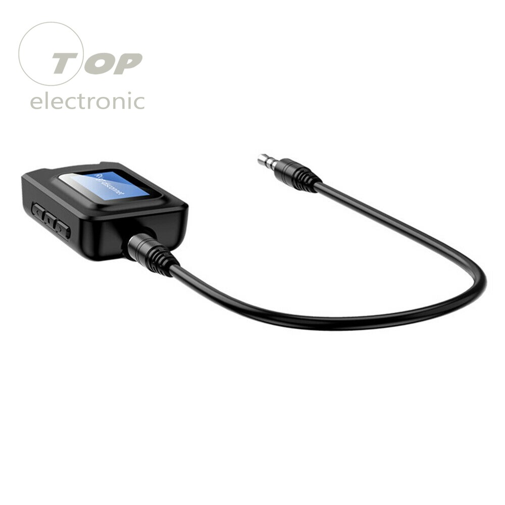 Bluetooth 5.0 Transmitter Receiver 2 IN 1 Wireless Audio 3.5mm USB Aux Adapter