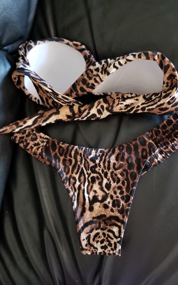 BIKINI SWIM SUITS (2) Animal Print + Bundle