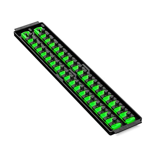 Ernst 8485 2 Rail Twist Lock Socket Boss 18", Green- 3/8"