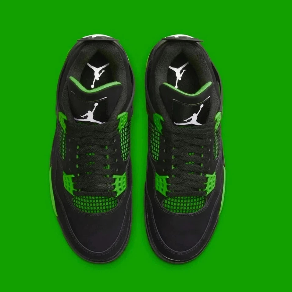 (MEN) Jordan 4 "Green Thunder" Size US 7-12