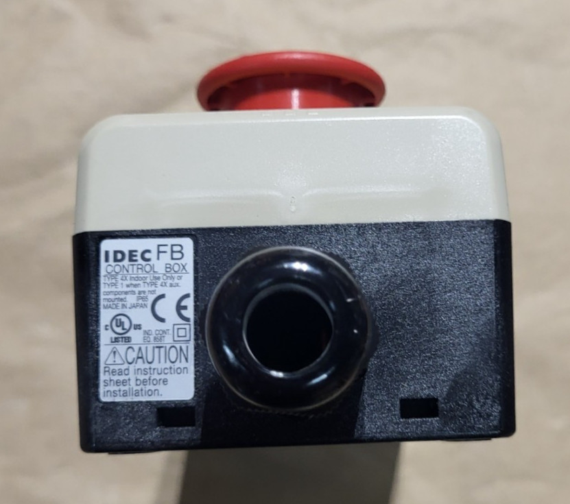 IDEC FB CONTROL BOX TYPE 4, ECCEL - DRIVER ALERT - PTO SHUT DOWN