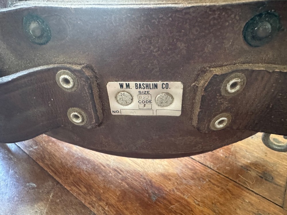 WM Baslin and Co climbing belt