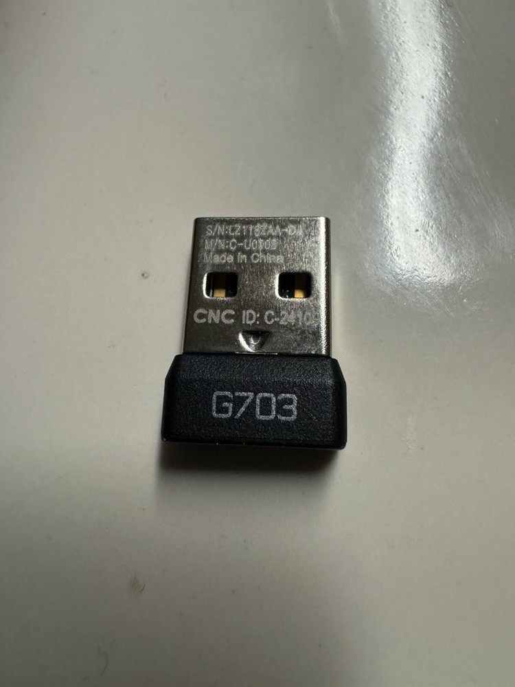 Logitech Usb Receiver G703 For Mouse Lightspeed Wireless