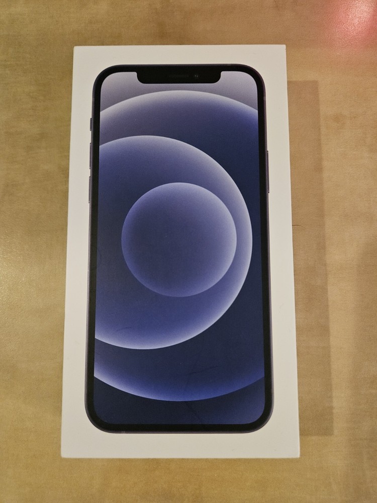 Apple iPhone 12 Black 64GB  EMPTY BOX ONLY