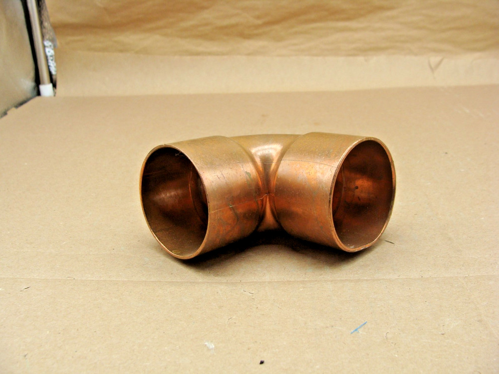2" COPPER 90 DEGREE ELBOW FITTING CXC