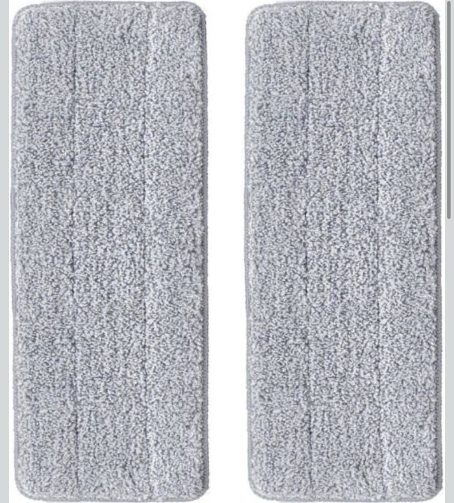 True & Tidy Reusable Microfiber Mop Pad Refill Compatible with TrueClean Mop & B