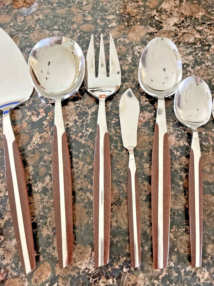 Eldan ELD2 Stainless Brown Silverware Flatware YOUR CHOICE