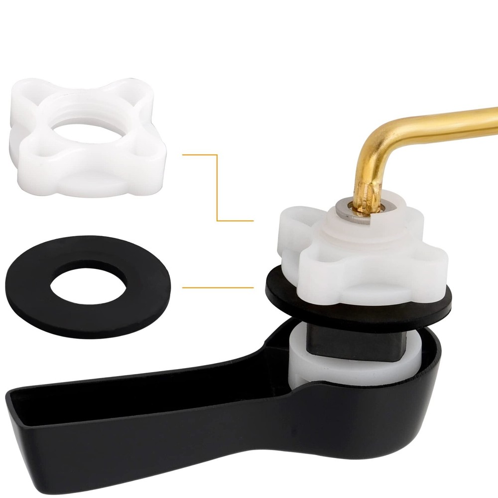 Universal Front Mount Toilet Handle Tank Flush Lever Replacement Handle Toilets