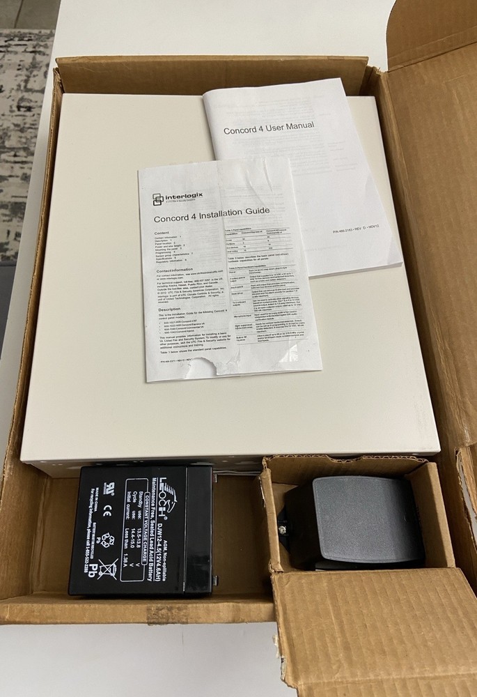 Interlogix Guardian Concord 4 Panel 800-1019-4-GD