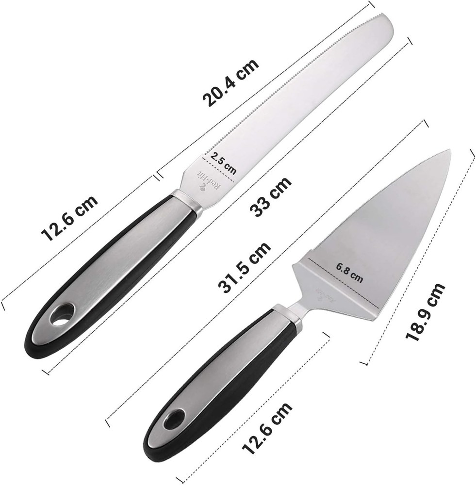Cake Cutting Set Wedding Cake Knife & Server Set Cake Cutter & Pie Spatula Cake