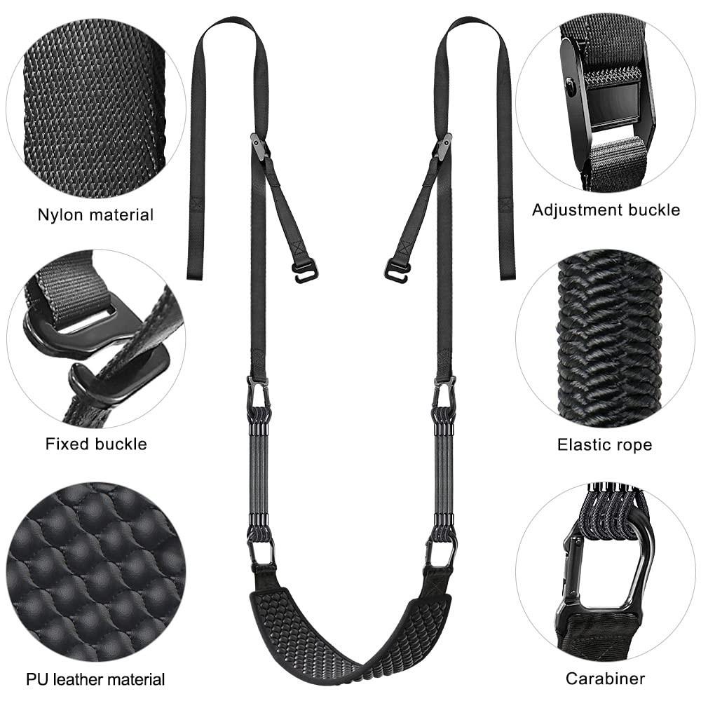 Pull-Up Assistance Bands,Heavy Duty Multi-Function Resistance Bands for Chin-...