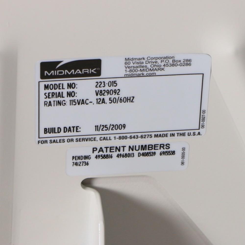 Midmark Ritter 223 Power Examination Table