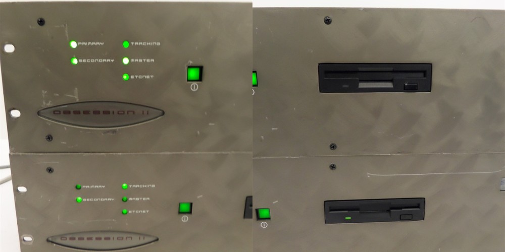 ETC Obsession II Blackout Grandmaster Lighting Console with Processor Units