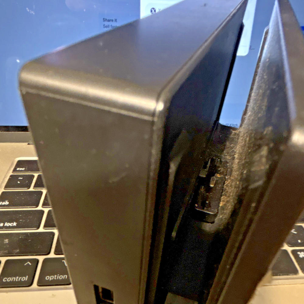 Nintendo Switch Charging Dock Black USB Console For Nintendo Switch. UNTESTED