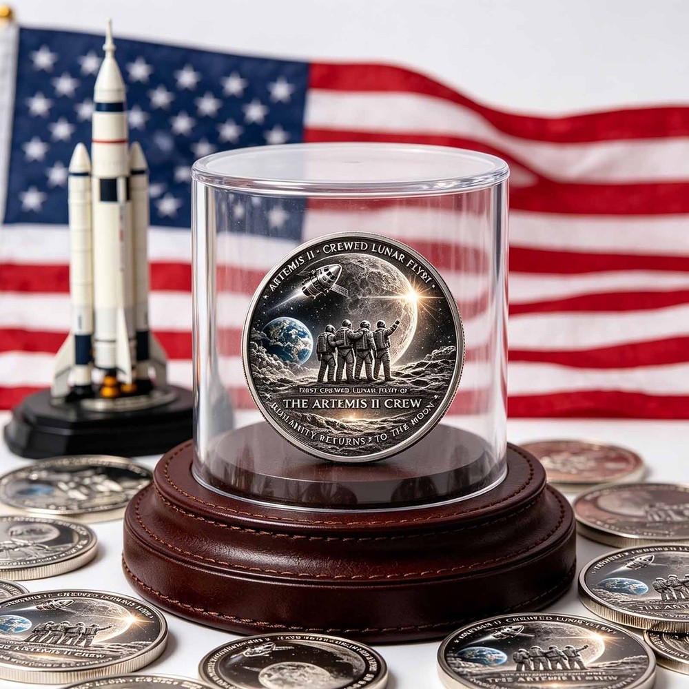 “Artemis 2” First Manned Lunar Orbit Commemorative Coin