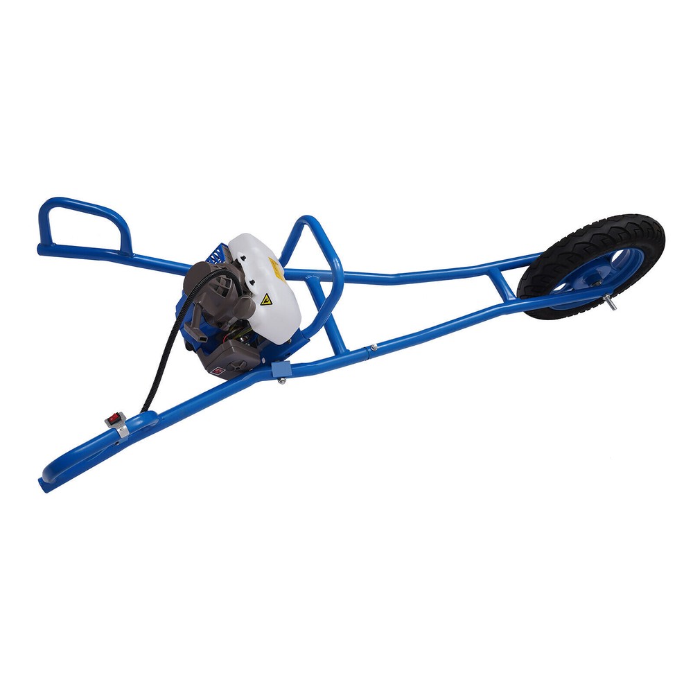 63CC Gasoline Post Hole Digger with 11" Bit for Efficient Ground Drilling