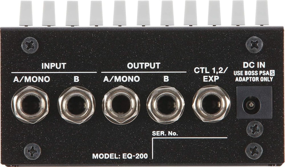 BOSS EQ-200 Graphic Equalizer Pedal New 10-Band Programmable EQ