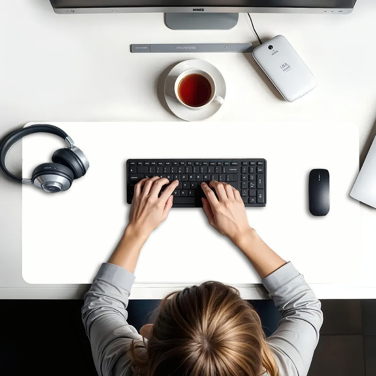 40*90cmVan Gogh Starry Night Oversized Mouse Pad, Rectangular Design, Non-Slip D