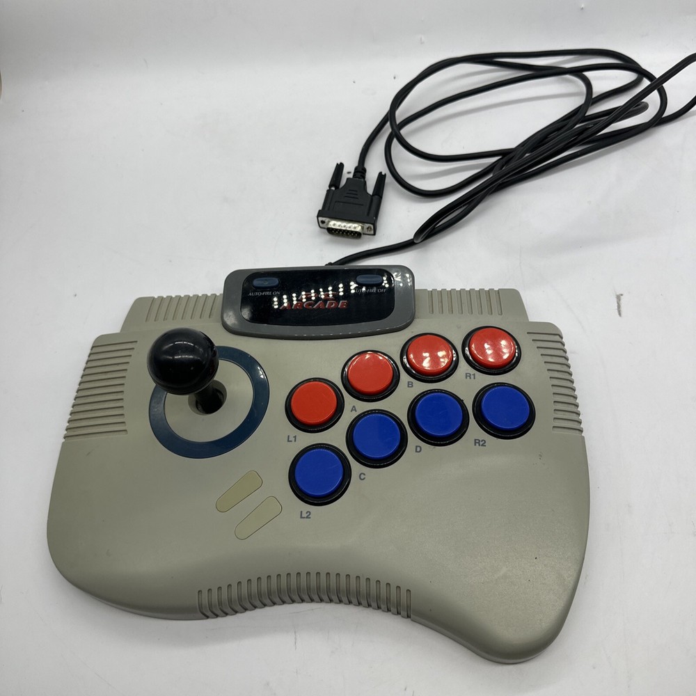 PC Arcade PS 1 Joystick Serial SV-248 Game Console Controller Pre Owned